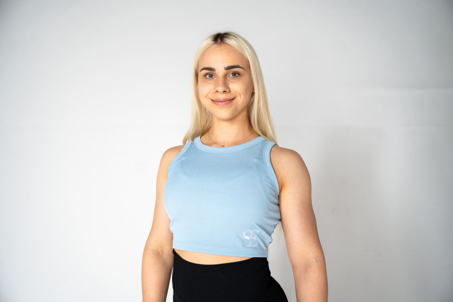 Ribtank babyblau