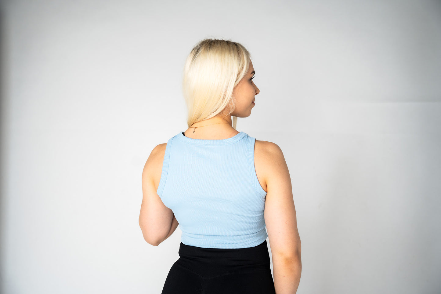 Ribtank babyblau