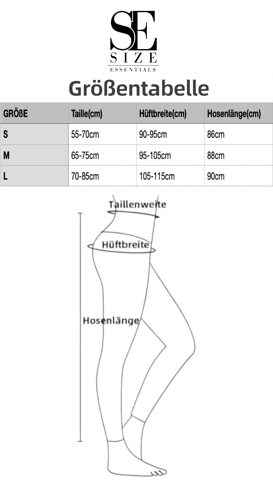 Legging hellgrau