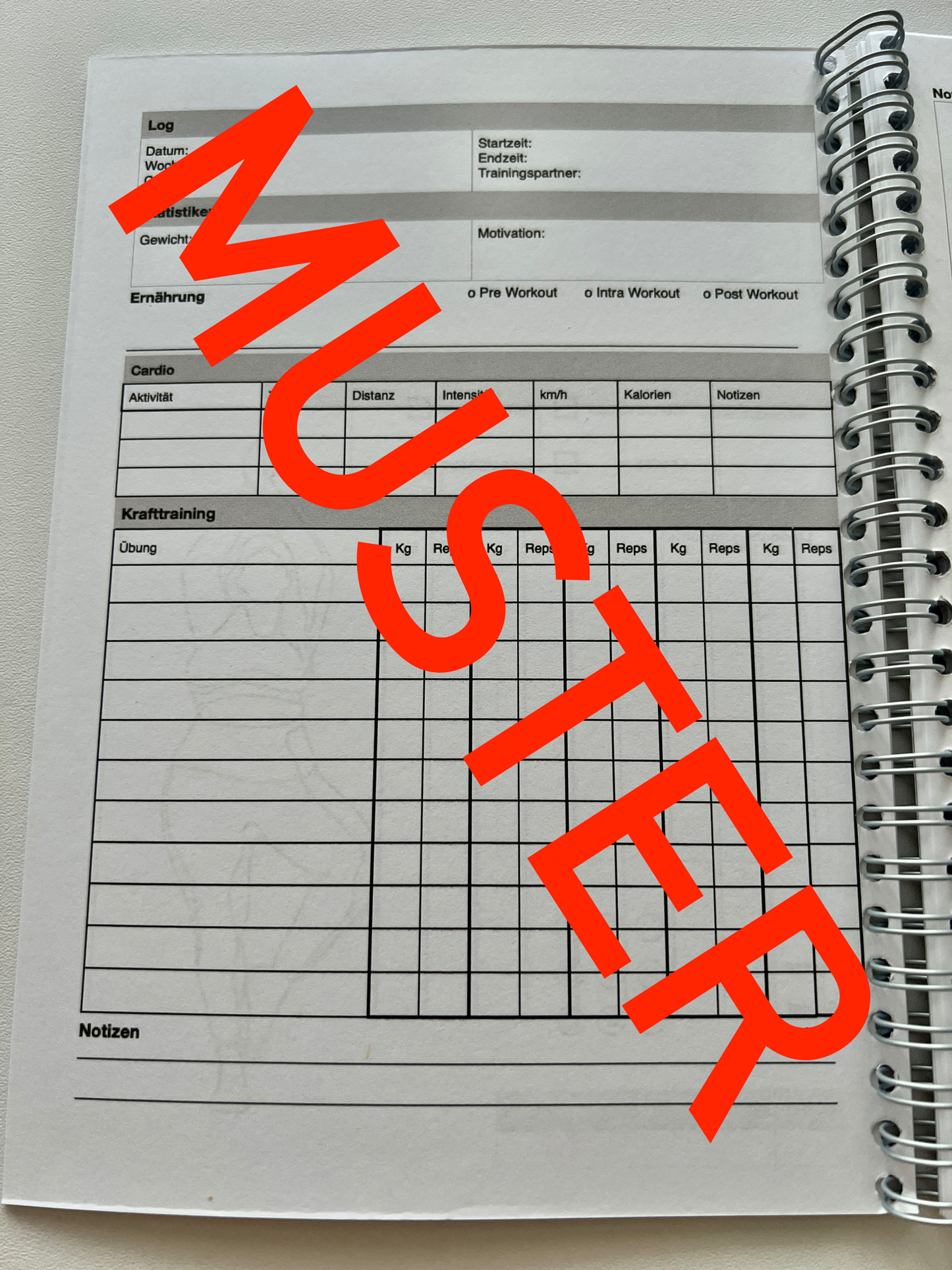 2 Lipödem Trainingslogbücher